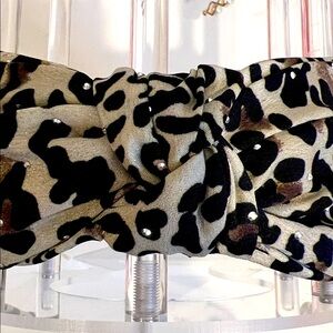 NWOT Headband- Animal Print